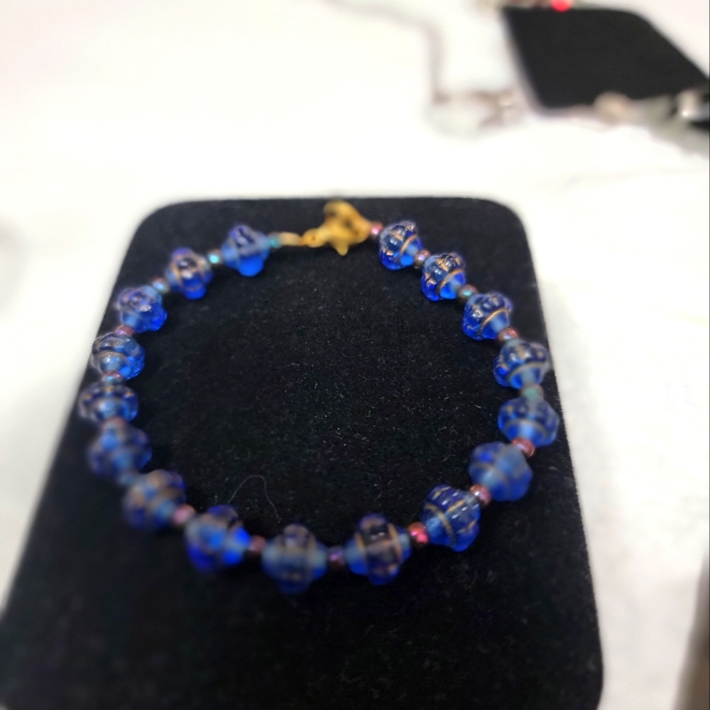 Blue bracelet